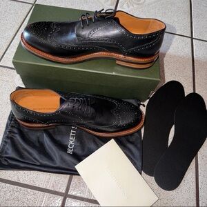 Beckett Simonon Kent Wingtip size 13 in Black